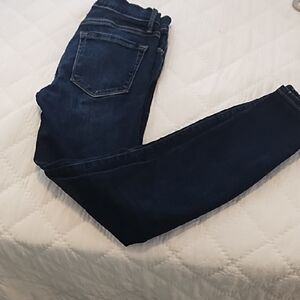 Frame Denim Dark Blue Skinny Jeans